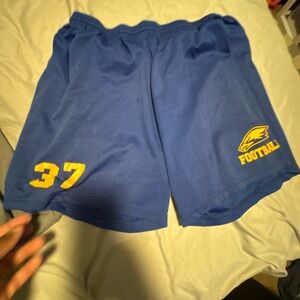 Blue Football Shorts